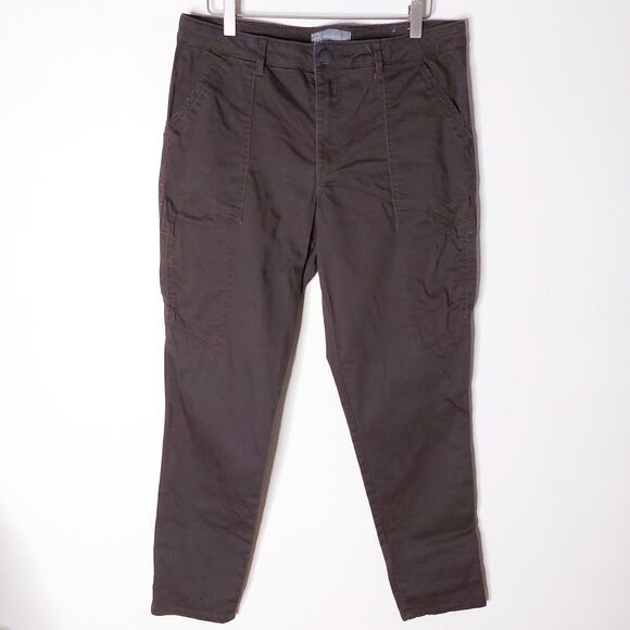 Wit & Wisdom Brown Cargo Utility Cotton Pants 12 - Picture 1 of 7
